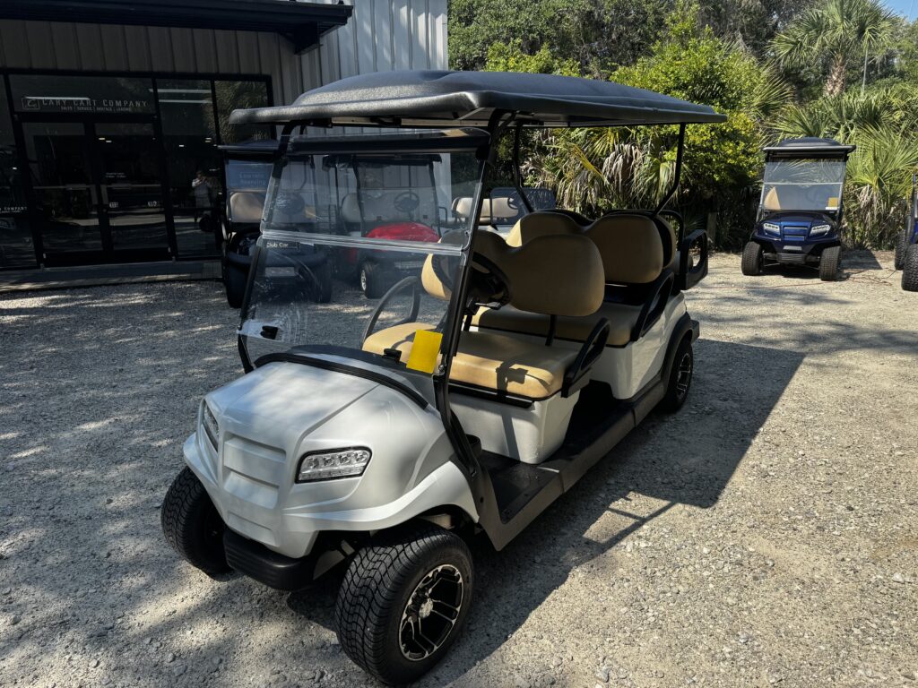 Metallic Glacier White Club Cart Onward