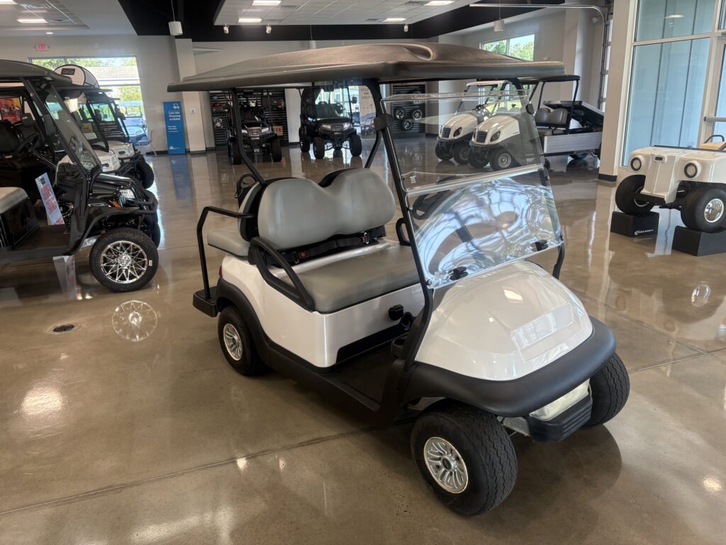 White Club Car Precedent Side