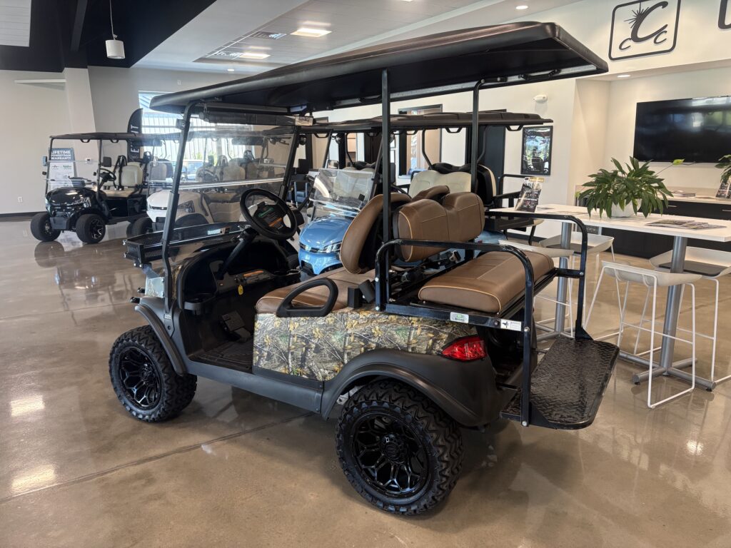 Camo Club Car Tempo Lifted Rear