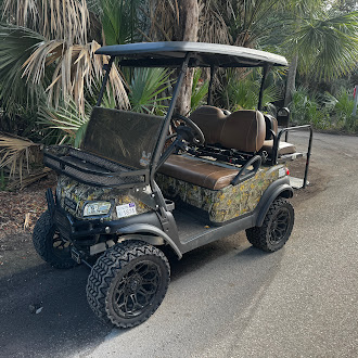Camo Club Car Tempo Lifted
